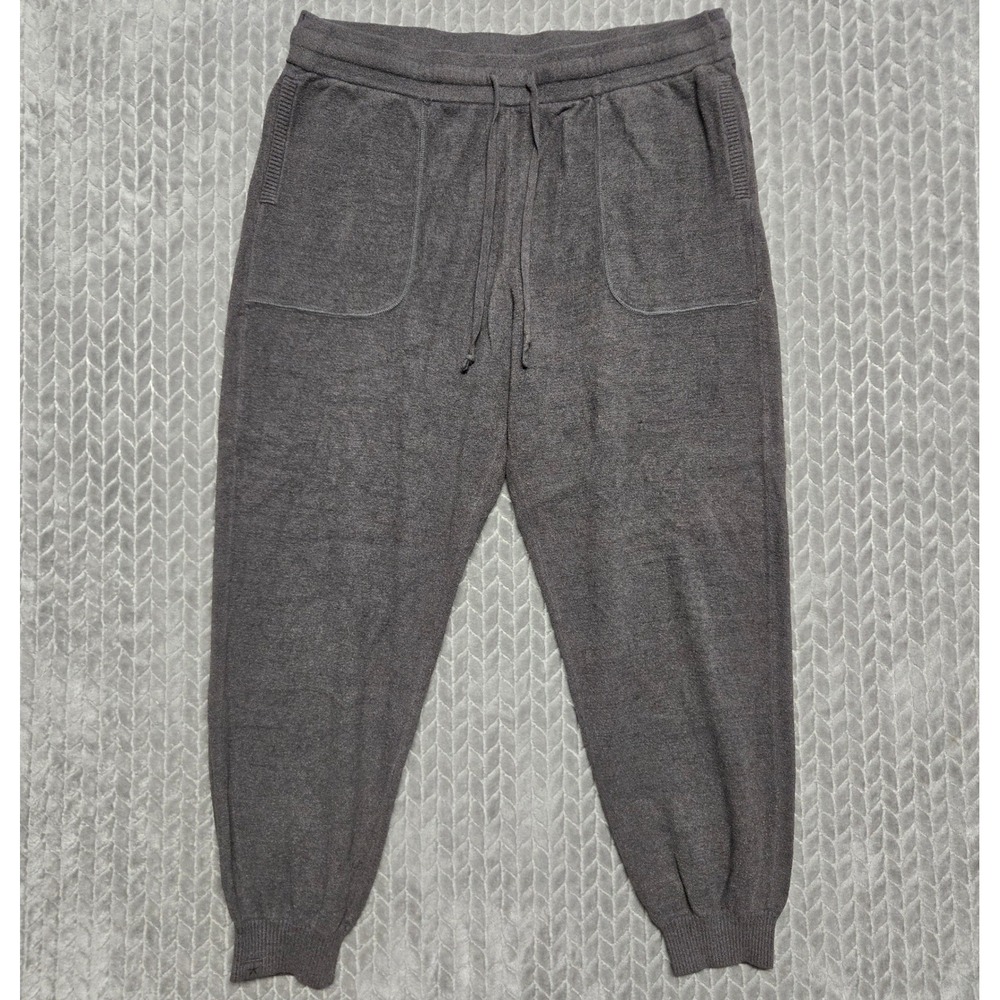 Barefoot Dreams CozyChic Ultra Lite Joggers Charcoal Gray XL BDWCU22254 Lounge